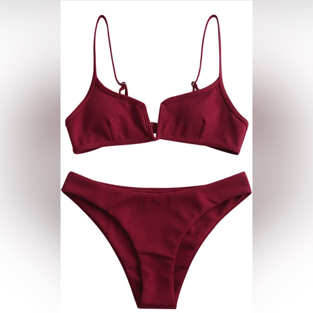 ZAFUL Bikini Ribbed with Wire